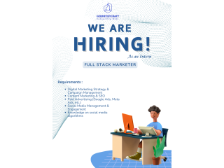 We are hiring an Full- Stack Marketer