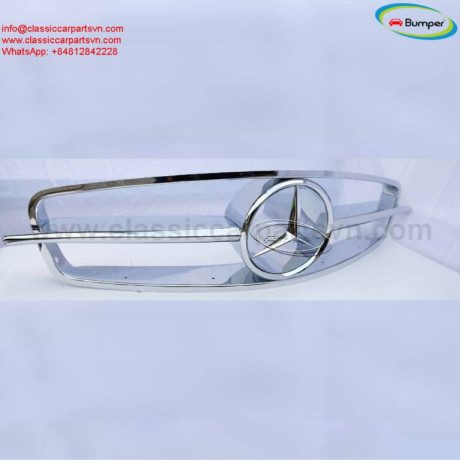 front-grille-for-mercedes-190sl-roadster-year-1955-1963-big-1